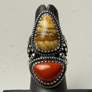 Carolyn Pollack American West Size 6.25 Statement Sterling Ring